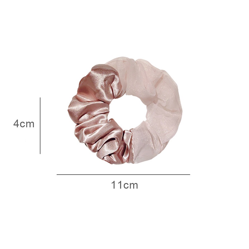 Dây buộc tóc vải satin phong cách Hàn Quốc thiết kế thời trang cho nữ