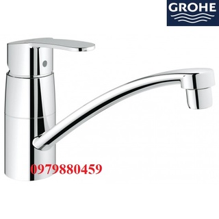 Vòi rửa bát nóng lạnh GROHE EUROSTYLE 33977002, bảo hành chính hãng 05 năm