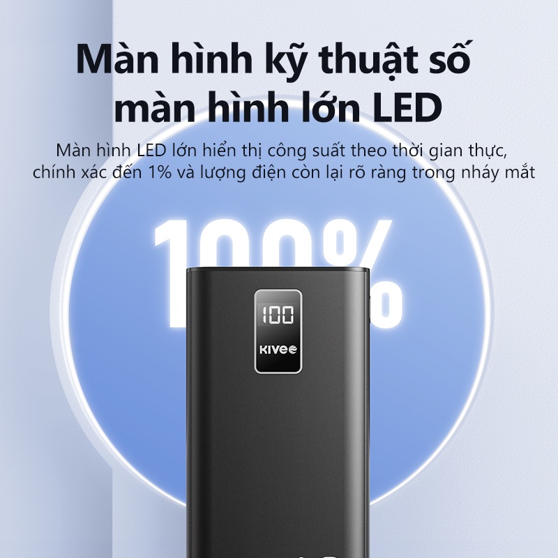 Sạc dự phòng 10000mAh 20000mAh BASIKE 10W Với đèn Pin Cho iPhone Huawei Samsung OPPO - Bảo hành 12 tháng