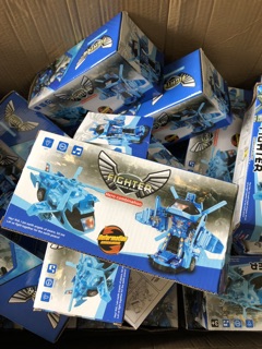 Đồ Chơi Máy Bay Biến Hình Robot Chạy Bin
