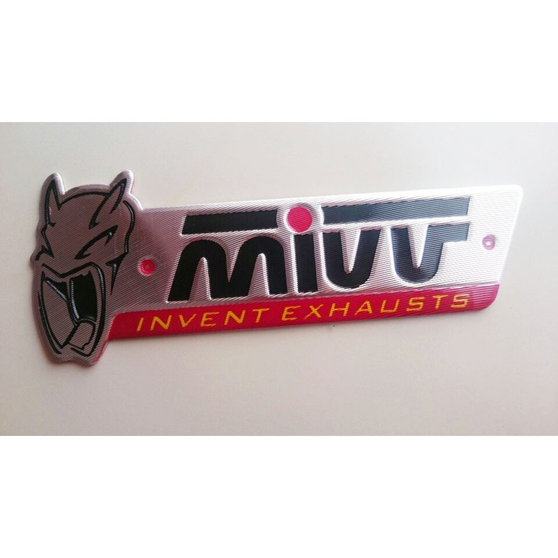 DECAL NHÔM MIUV 7,7 X  3 CM