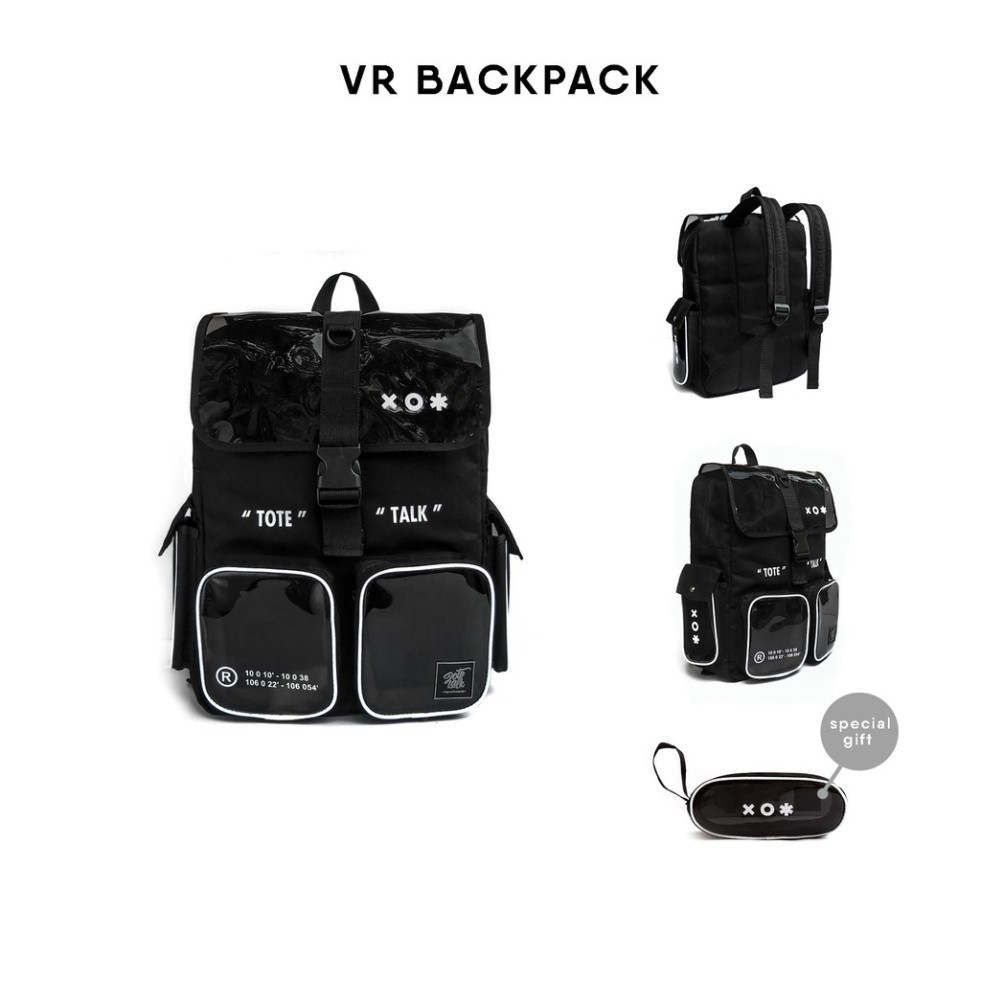 Ba Lô VR Backpack Tote Talk Video +Ảnh Thật