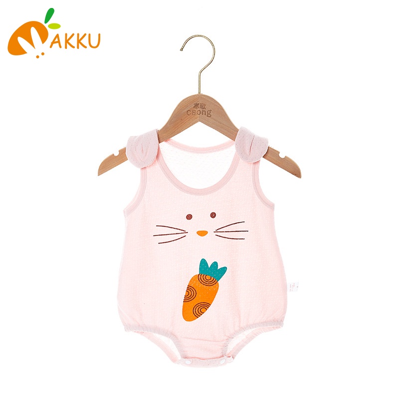 Bộ Áo Liền Quần Vải cotton Mỏng Thời Trang Mùa Hè Cho Bé