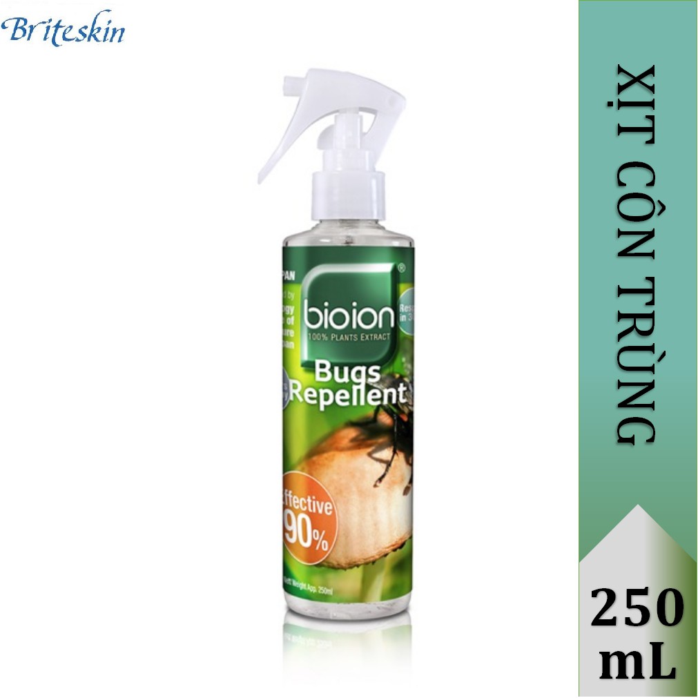 Bình Xịt Xua Đuổi Côn Trùng Bioion Bugs Repellen 250ml