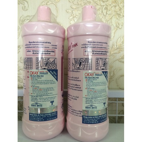 [Giá siêu rẻ] Nước Tẩy Toilet OKAY Thái Lan 960ml