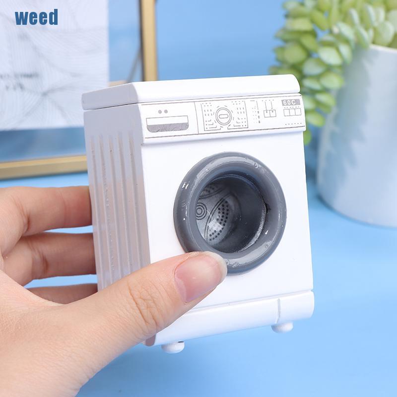 Mô Hình Máy Giặt Mini Tỉ Lệ 1 / 12 Trang Trí Nhà Búp Bê