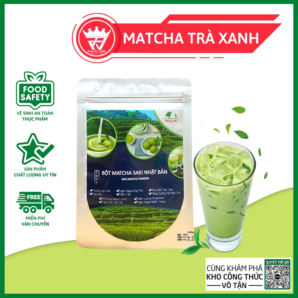 Bột Trà Xanh Matcha Nhật Bản 100gram - Matcha Powder