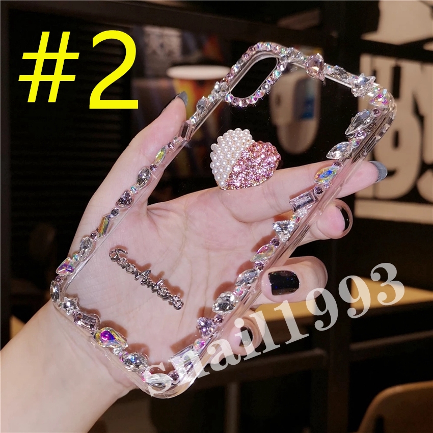 Bling Rhinestone Little Love Transparent PhoneCase OPPO A33 A83 A71 R17 R17pro R15 R15pro F1plus R9s