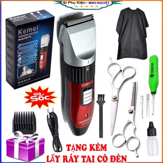 Tông đơ cắt tóc gia đình KEMEI sạc điện