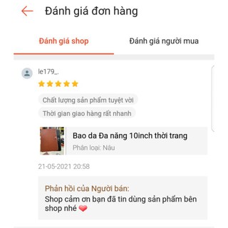 Bao da Đa năng 10inch thời trang
