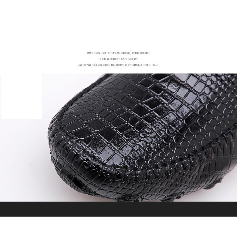 Fashionable crocodile leather patterned men's boots | BigBuy360 - bigbuy360.vn