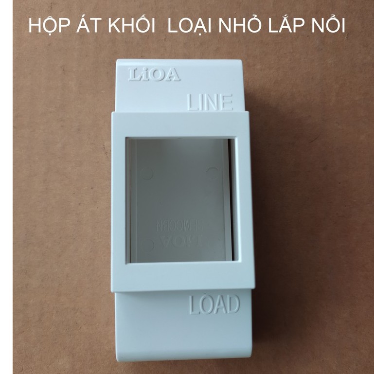 HỘP ATTOMAT LiOA LẮP (NỔI - CHÌM)) DÙNG CHO ÁT KHỐI