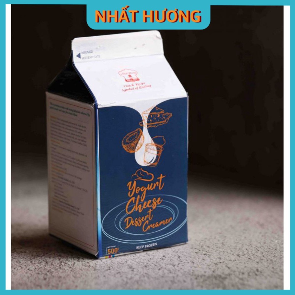 Kem Phô Mai Sữa Chua 500gr - Giao Còn Hạn - Không Đổi Trả