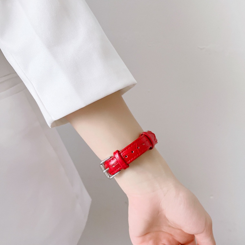 Dây Đeo Bằng Da Cho Đồng Hồ Thông Minh Mi Band 7 6 / 5 / 4 / 3