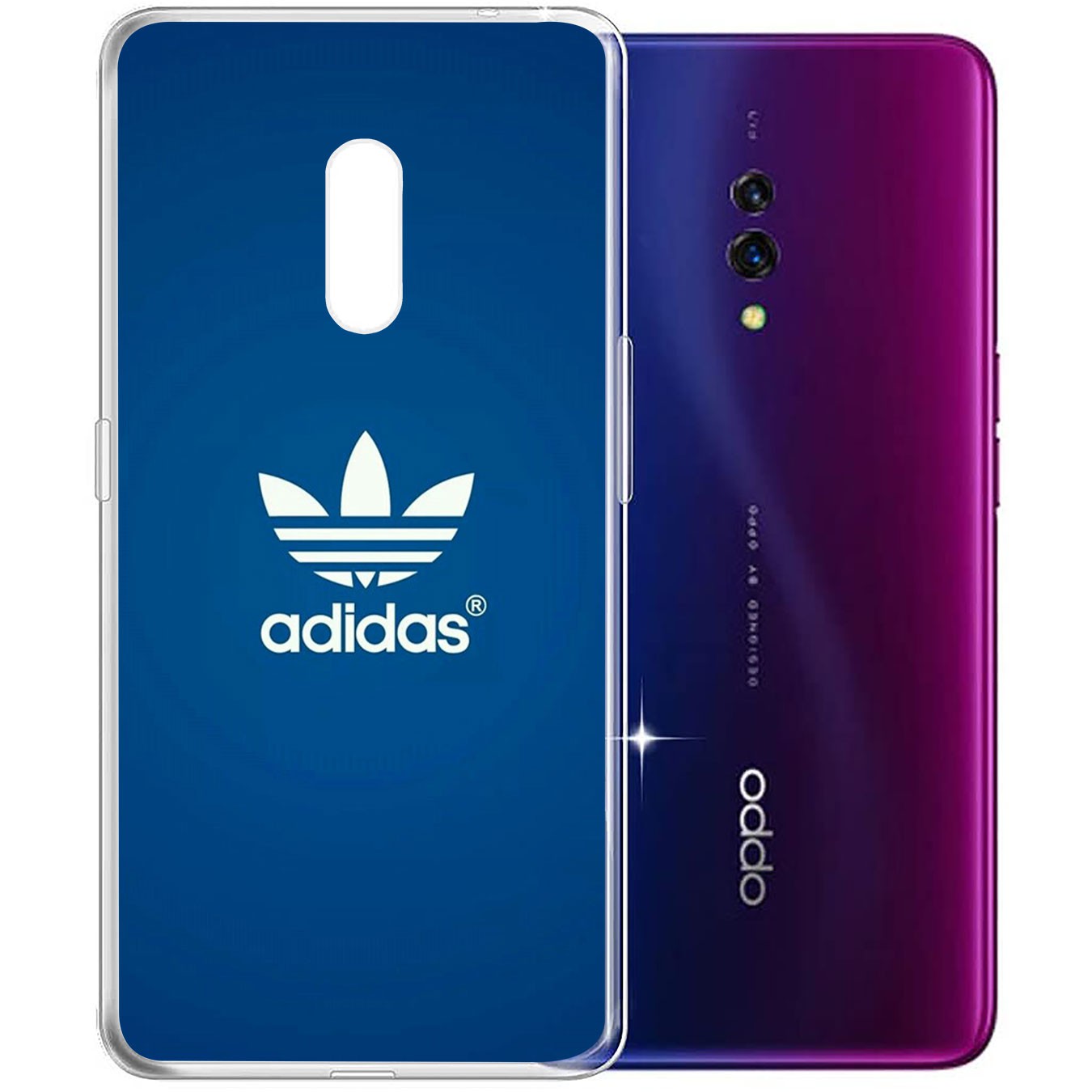 Ốp lưng silicone họa tiết logo Adidas cho Samsung Galaxy A11 A51 A01 A10 A20 A30 A50 A20S A30S A01 A10S