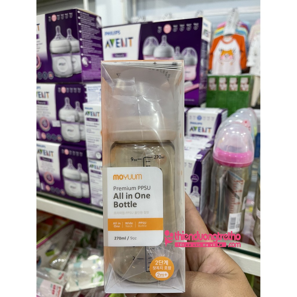 Bình sữa Moyuum nội địa Hàn 170ml, 270ml
