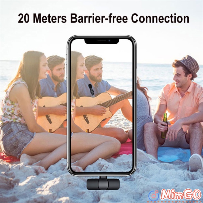 Micro Cài Áo Không Dây Chuyên Nghiệp Tương Thích Với Iphone Android