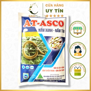Chế Phẩm Vi Sinh Nấm Xanh, Nấm Tím AT ASCO Phòng Trừ Tuyến Trùng, Côn Trùng Gây Hại cho Cây Trồng