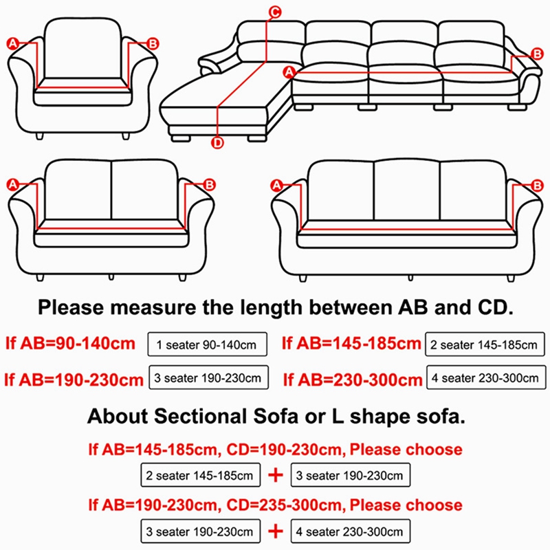 Vỏ bọc sofa chữ L 1/2/3/4 họa tiết hoa mẫu đơn xinh xắn chống trượt