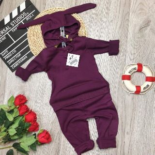 Body mũ tai thỏ  cho bé yêu