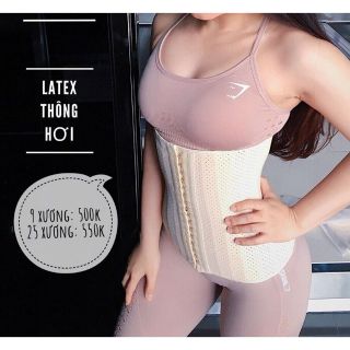 Đai nịt bụng có lỗ thông hơi nhập khẩu Hi Lạp 25 xương