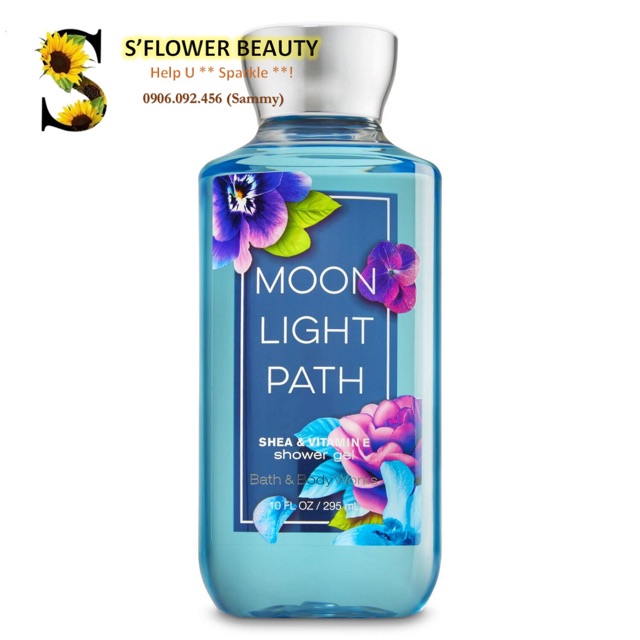 Moonlight Path | Bộ Sản Phẩm Tắm Dưỡng Xịt Thơm Toàn Thân Lưu Hương Mịn Da Bath & Body Works