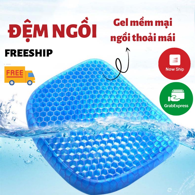 Đệm Ngồi, Đệm Gel Mềm Mại Lót Ghế- AUTO BEN