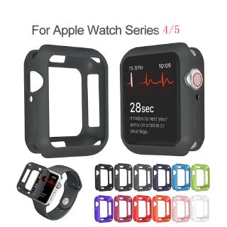 Ốp Silicone DẻO BảO Vệ Cho ĐồNg Hồ Apple Watch 4 5 6 40MM 44MM