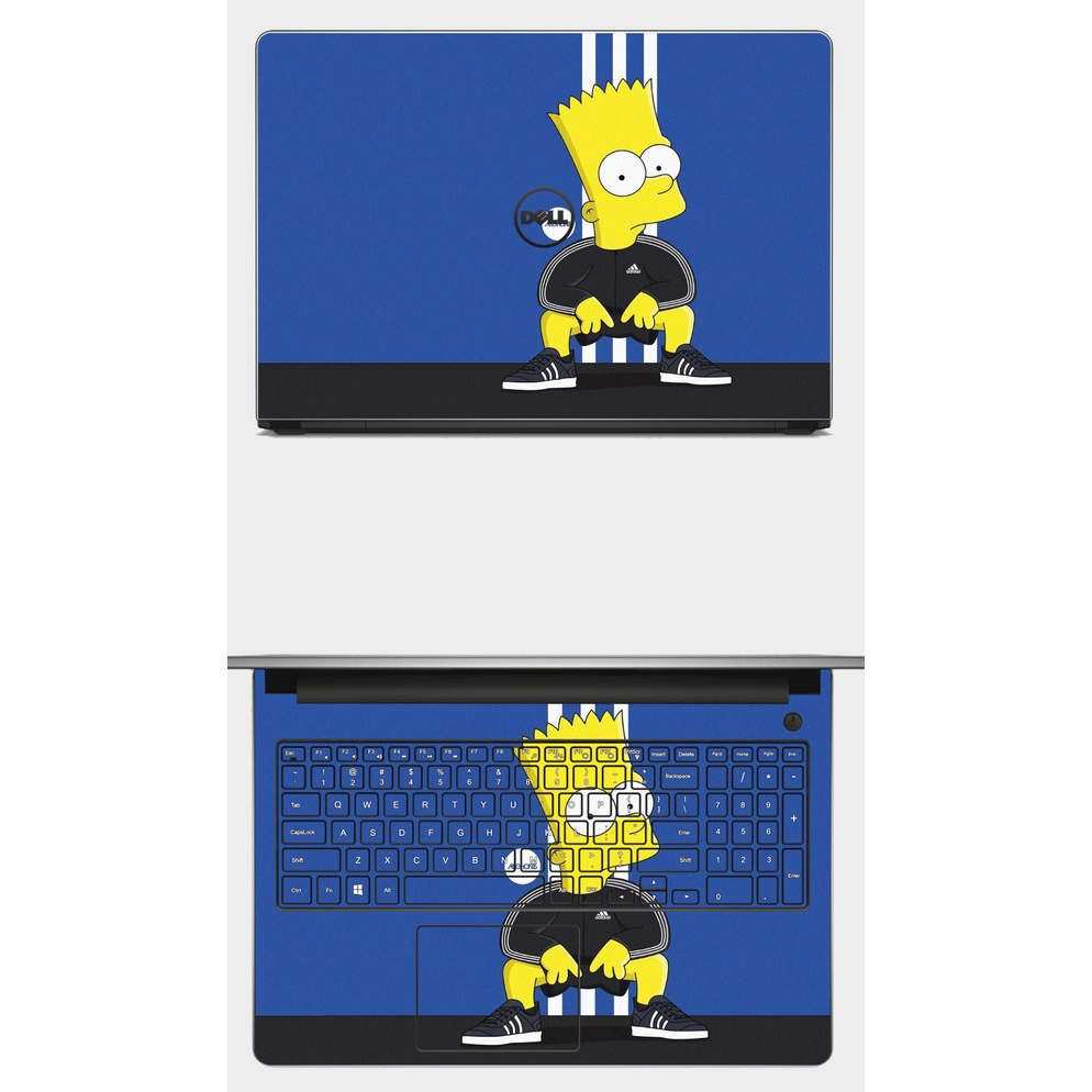 [THE SIMPSONS] Skin dán Laptop bảo vệ máy tính in hình Simpsons. Đủ các máy: Asus, Acer, Dell,HP,.. In hình theo yêu cầu