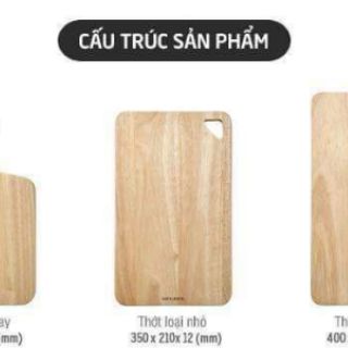 BỘ 3 THỚT GỖ LOCK&LOCK LWC001S3