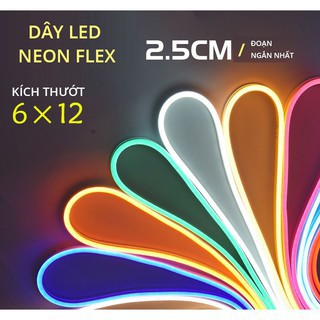 Led cuộn Neon 100m ( dây chống thấm nước đủ màu )