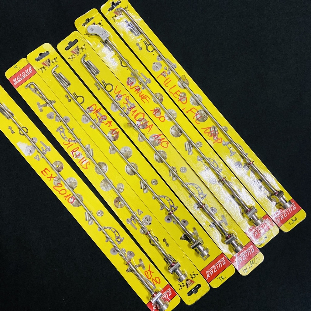 ĐŨA THẮNG KÈM CHỐT THẮNG FULL INOX SIÊU SÁNG BÓNG CHO CÁC DÒNG XE HONDA, YAMAHA