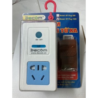 [ Chính Hãng ] Ổ cắm điều khiển từ xa DeCom