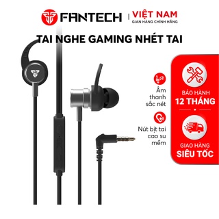 Tai Nghe Nhét Tai Gaming Hỗ Trợ Chơi Game, Làm Việc và Học Tập Online FANTECH EG3 Tương Thích Điện Thoại và Máy Tính
