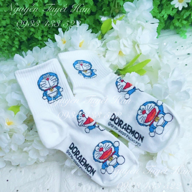 VỚ ( TẤT CHÂN ) CỔ NGẮN DORAEMON DOREMON