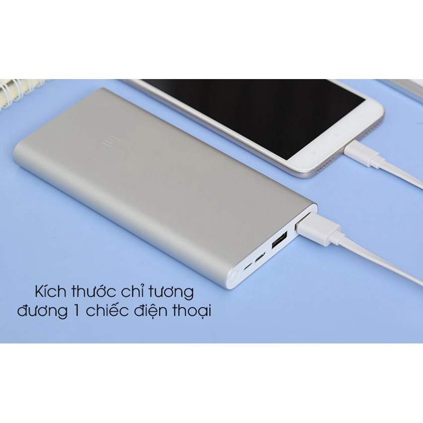 Pin sạc dự phòng xiaomi 10000 mAH gen 3 2019 18W - Chính Hãng Digiworld