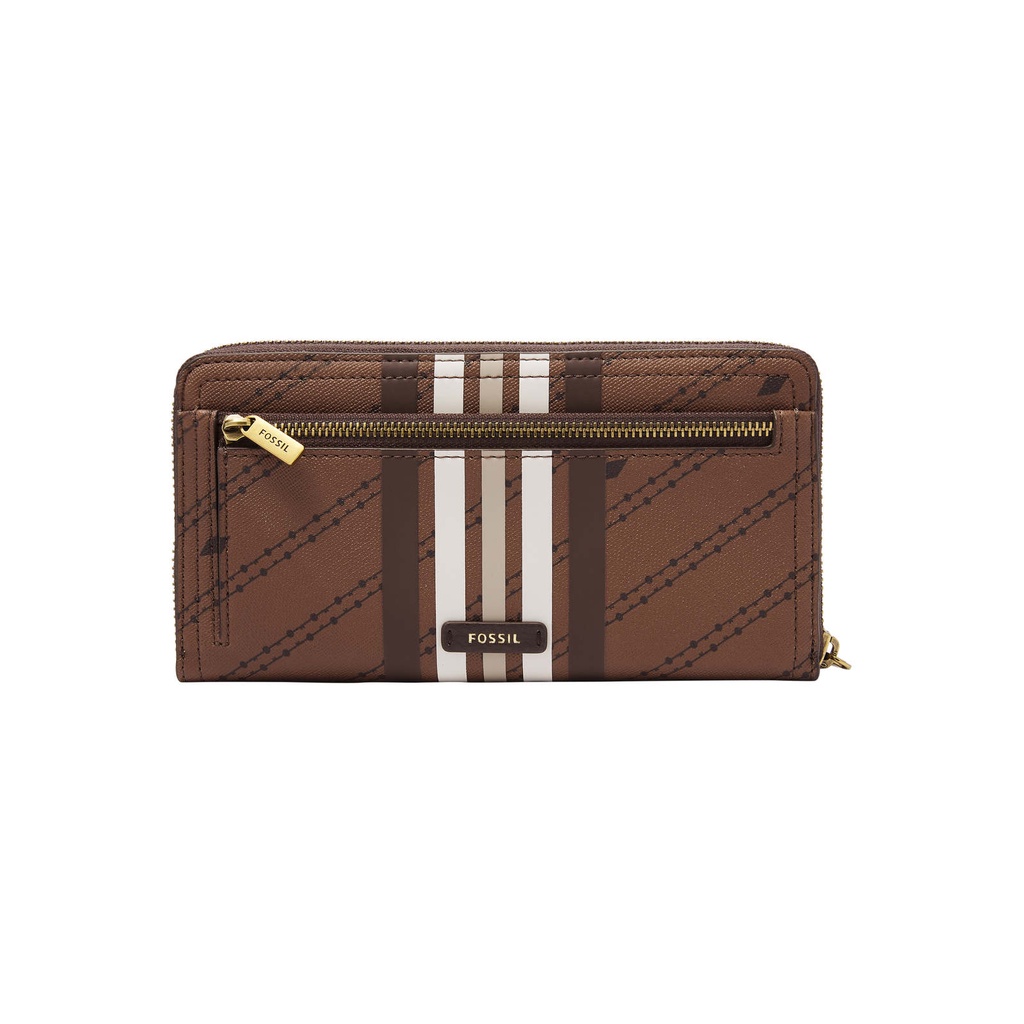 Ví cầm tay nữ Fossil Logan SL7828199 - màu nâu