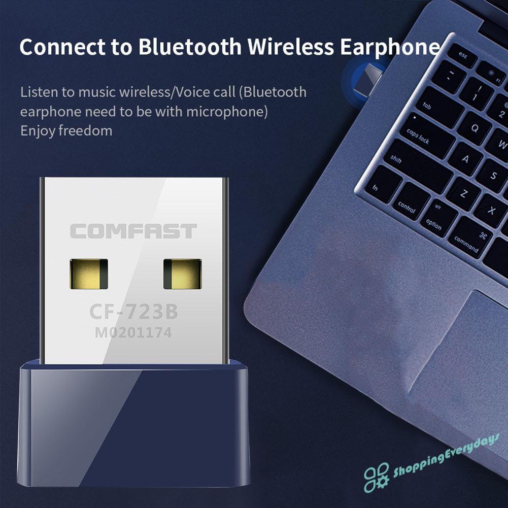 Usb Wifi Không Dây 2 Trong 1 Comfast Cf-723B