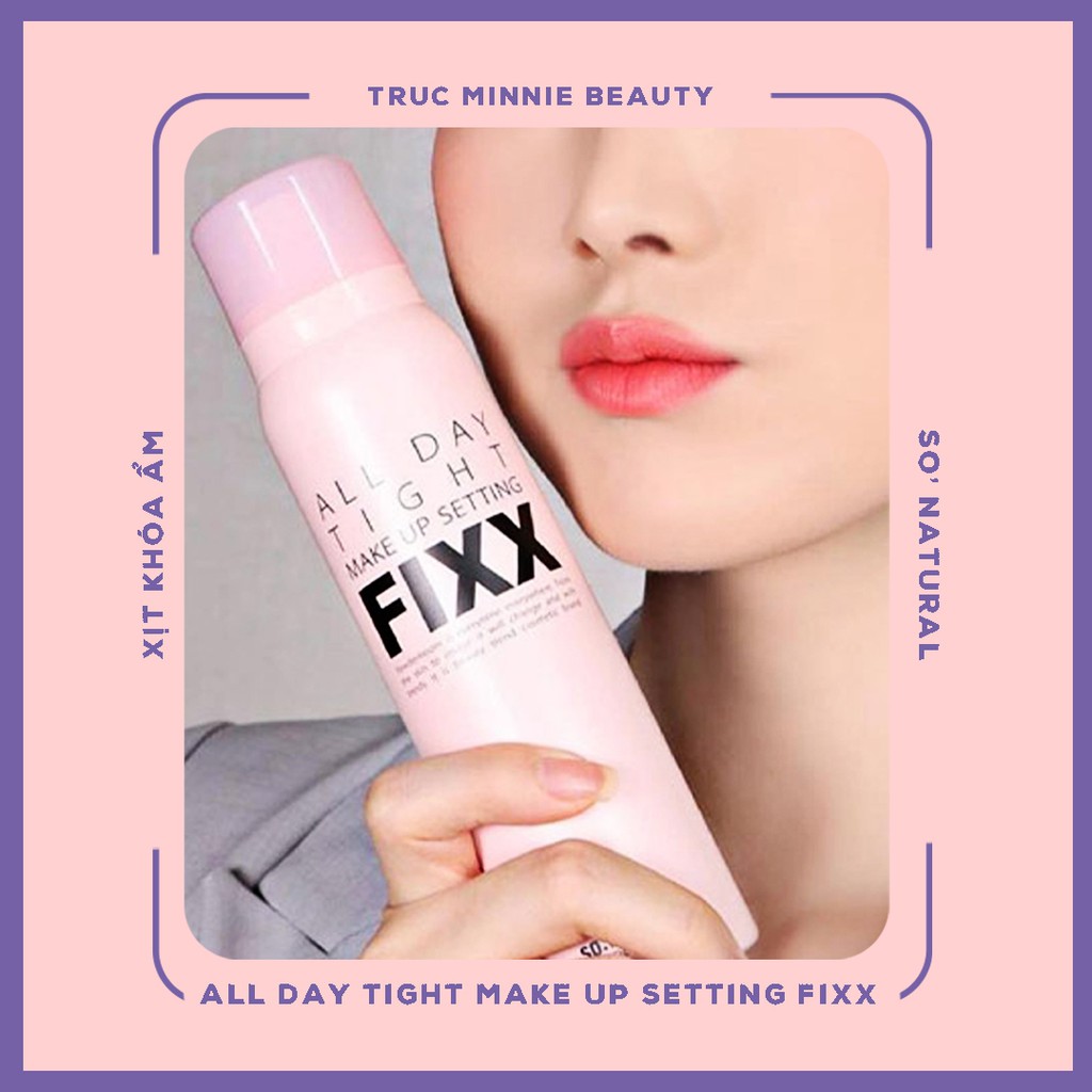 Xịt Khóa Nền Trang Điểm So Natural All Day Tight Make Up Setting Fixx 75ml | BigBuy360 - bigbuy360.vn