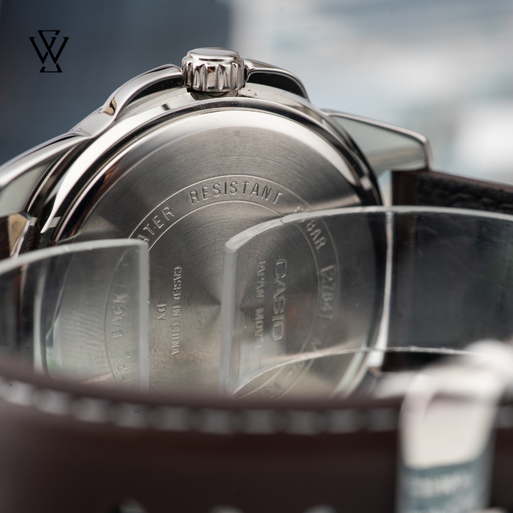Đồng Hồ Điện Tử, Quartz Nam Casio WATCHSTORE MTP-1314L-7AVDF Thiết Kế Kính Khoáng 45mm, Dây Đeo Da Và Vỏ Thép Không Gỉ