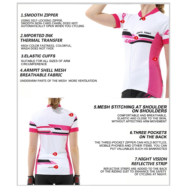 Set áo quần thể thao PHMAX đạp xe thoáng khi nhanh khô thời trang cho nữ