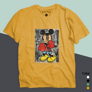 [UNISEX] ÁO THUN COTTON HOẠT HỌA CHUỘT MICKEY