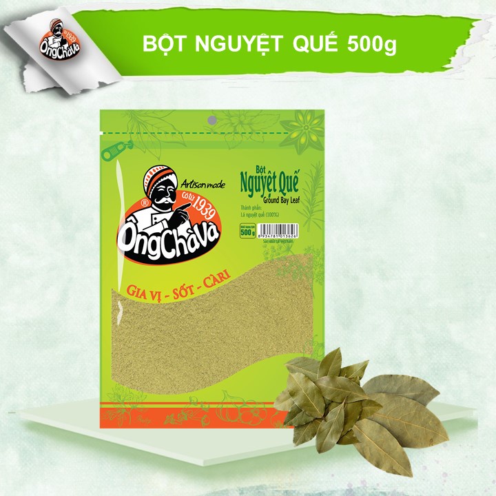 Bột nguyệt quế Ông Chà Và 500g