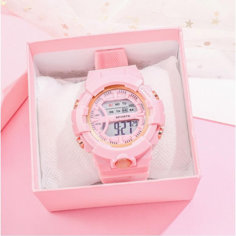 Đồng hồ điện tử nam nữ SPORT  kiểu dáng thể thao, đầy đủ chức năng, chống nước tốt ( Mã: DT2CC ) | BigBuy360 - bigbuy360.vn