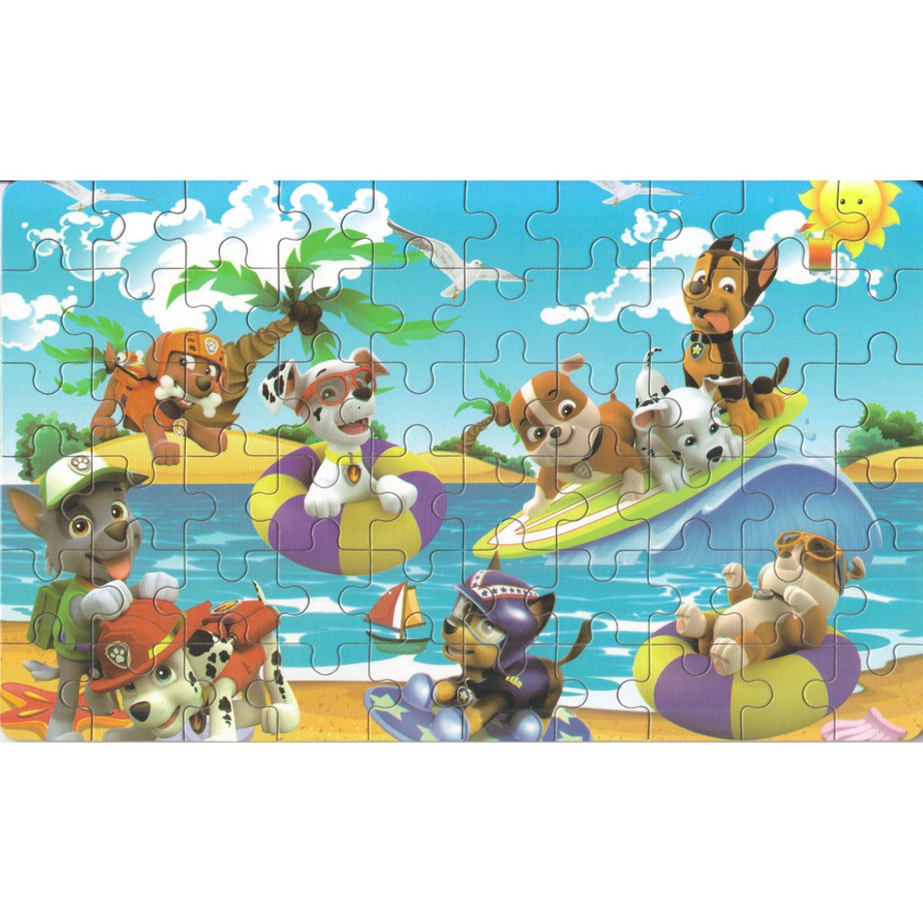 Xếp Hình Puzzle 60 Mảnh Hộp Thiếc - Chú Chó Cứu Hộ