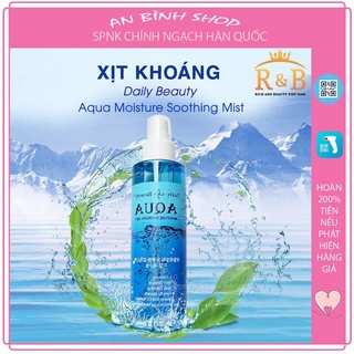 Xịt khoáng aqua r&b hàn quốc