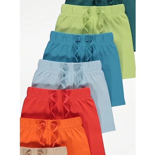 Set 7 quần shorts thun nhiều màu, hàng Georg.e UK săn SALE