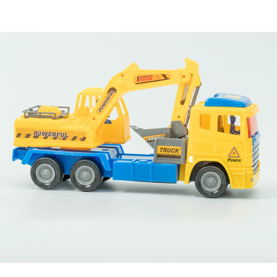 Đồ chơi xe múc đất công trình cho bé yêu hàng việt nam 37cm