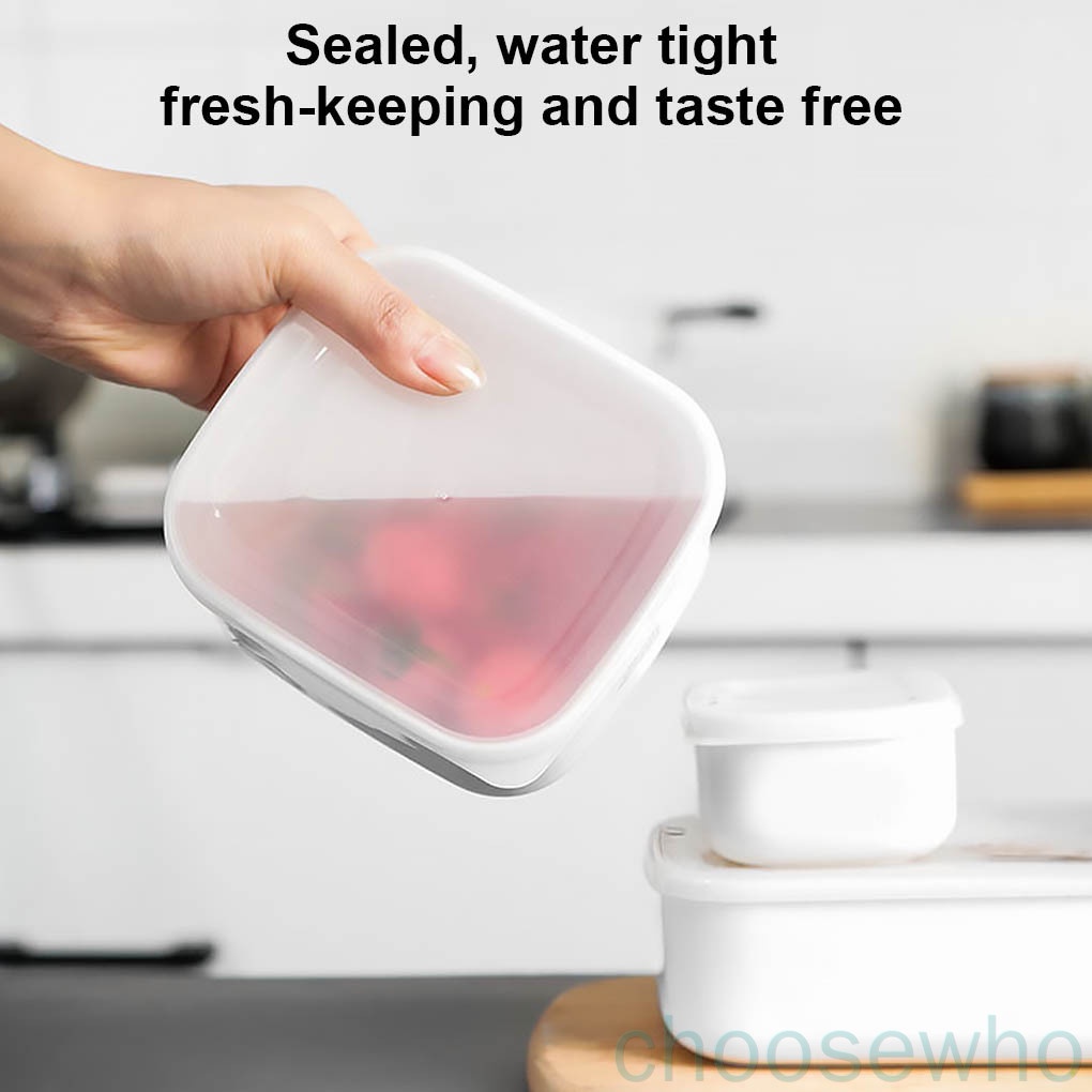 Hộp đựng thực phẩm 900ml có nắp đậy tiện dụng cho nhà bếp