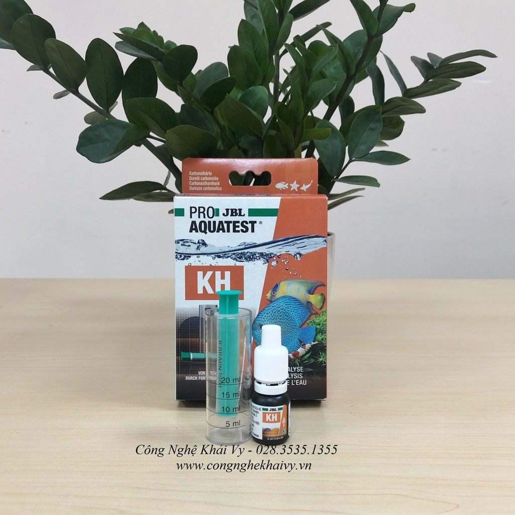 Test KH JBL – Đức - Kiểm tra hàm lượng Kiềm trong môi trường nước
